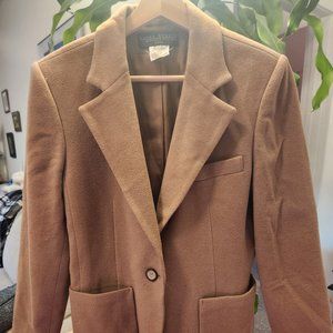 Wool/cashmere Harve Benard coat, 12P